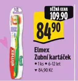 Albert Elmex Zubní kartáček nabídka