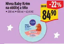 Albert Nivea Baby Krém na obličej a tělo nabídka
