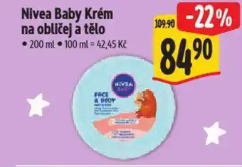 Albert Nivea Baby Krém na obličej a tělo nabídka
