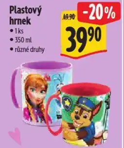 Albert Plastový hrnek nabídka