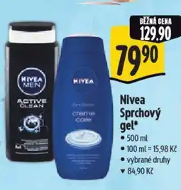 Albert Nivea Sprchový gel nabídka