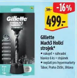 Albert Gillette Mach3 Holicí strojek nabídka