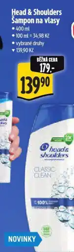 Albert Head & Shoulders Šampon na vlasy nabídka