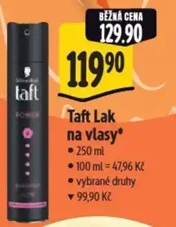 Albert Taft Lak na vlasy nabídka