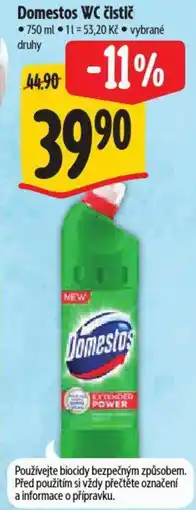 Albert Domestos WC čistič nabídka