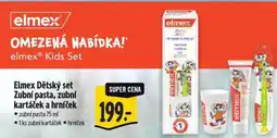 Albert Elmex Dětský set Zubní pasta, zubní kartáček a hrníček nabídka