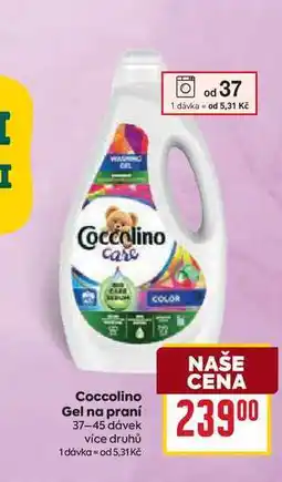 Billa Coccolino Gel na praní 37-45 dávek nabídka