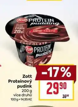 Billa Zott Proteinový pudink 200 g nabídka