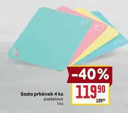 Billa Sada prkének 4 ks pastelová 1ks nabídka