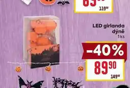 Billa LED girlanda dýně 1ks nabídka
