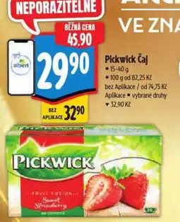 Albert Pickwick Čaj nabídka