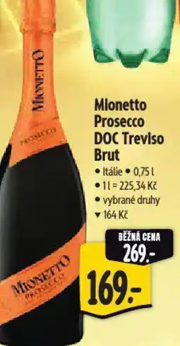 Albert Mionetto Prosecco DOC Treviso Brut nabídka
