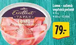 Albert Lomo - sušená vepřová pečeně nabídka