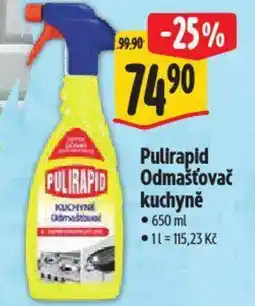 Albert Pulirapid Odmašťovač kuchyně nabídka