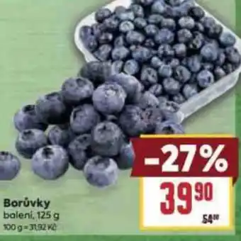 Billa Borůvky nabídka