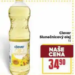 Billa Clever Slunečnicový olej nabídka