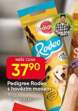 Hruška Pedigree Rodeo s hovězím masem nabídka