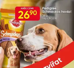 Hruška Pedigree Schmackos hovězí nabídka