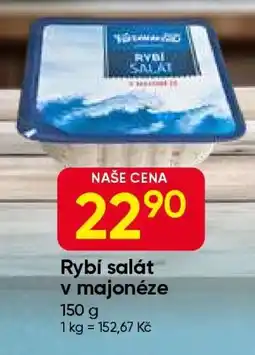 Hruška Rybí salát v majonéze nabídka