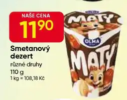 Hruška SMETANOVÝ DEZERT nabídka