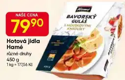 Hruška Hotová jídla Hamé nabídka