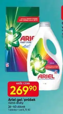 Hruška Ariel gel/prášek nabídka