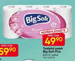 Hruška Toaletní papír Big Soft Plus nabídka