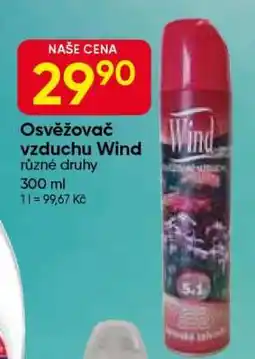 Hruška Osvěžovač vzduchu Wind nabídka