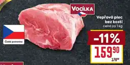 Billa Vepřová plec bez kosti nabídka