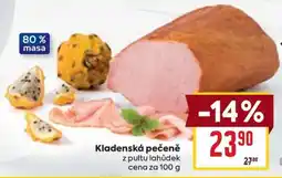 Billa Kladenská pečeně nabídka