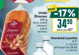 Billa Chléb Žitamoc nabídka