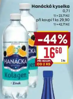 Billa Hanácká kyselka nabídka