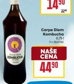 Billa Carpe Diem Kombucha nabídka