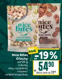 Billa Nice Bites Ořechy nabídka