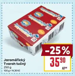 Billa Jaroměřický tvaroh tučný nabídka