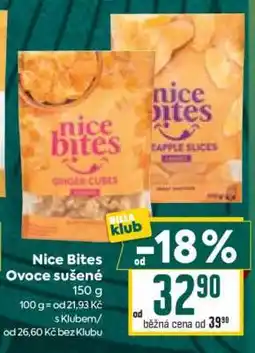 Billa Nice Bites Ovoce sušené nabídka