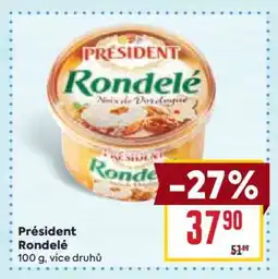 Billa Président Rondelé nabídka