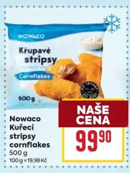 Billa Nowaco Kuřecí stripsy Cornflakes nabídka