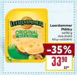 Billa Leerdammer plátky nabídka