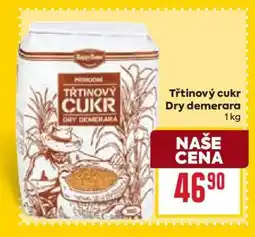 Billa Třtinový cukr Dry demerara nabídka