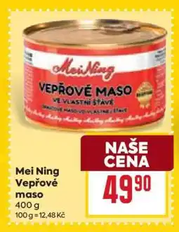 Billa Mei Ning Vepřové maso nabídka