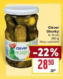 Billa Clever Okurky nabídka