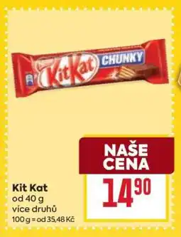 Billa Kit Kat nabídka
