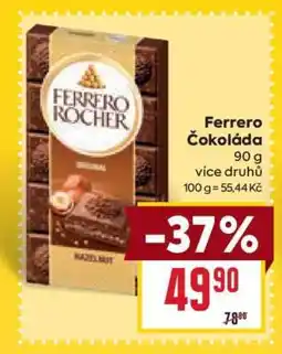Billa Ferrero čokoláda nabídka