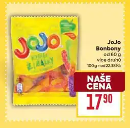 Billa JOJO bonbony nabídka