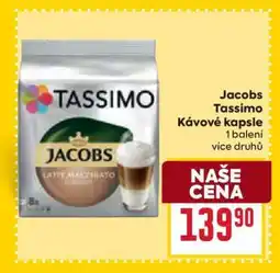 Billa Jacobs Tassimo kávové kapsle nabídka