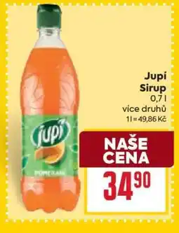 Billa Jupí sirup nabídka