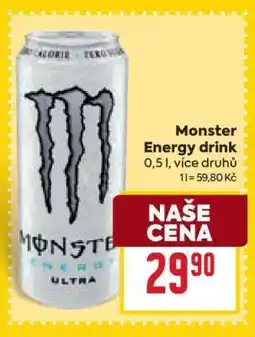 Billa Monster Energy drink nabídka