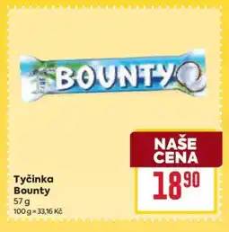 Billa Tyčinka Bounty nabídka