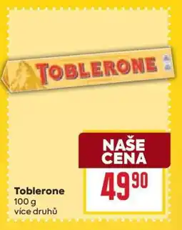 Billa Toblerone nabídka